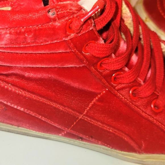 Golden Goose Superstar Suede Red 38 women and men skateboarding possib size 7.5 - Picture 12 of 16